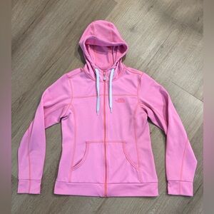 North Face Neon hoodie women’s small